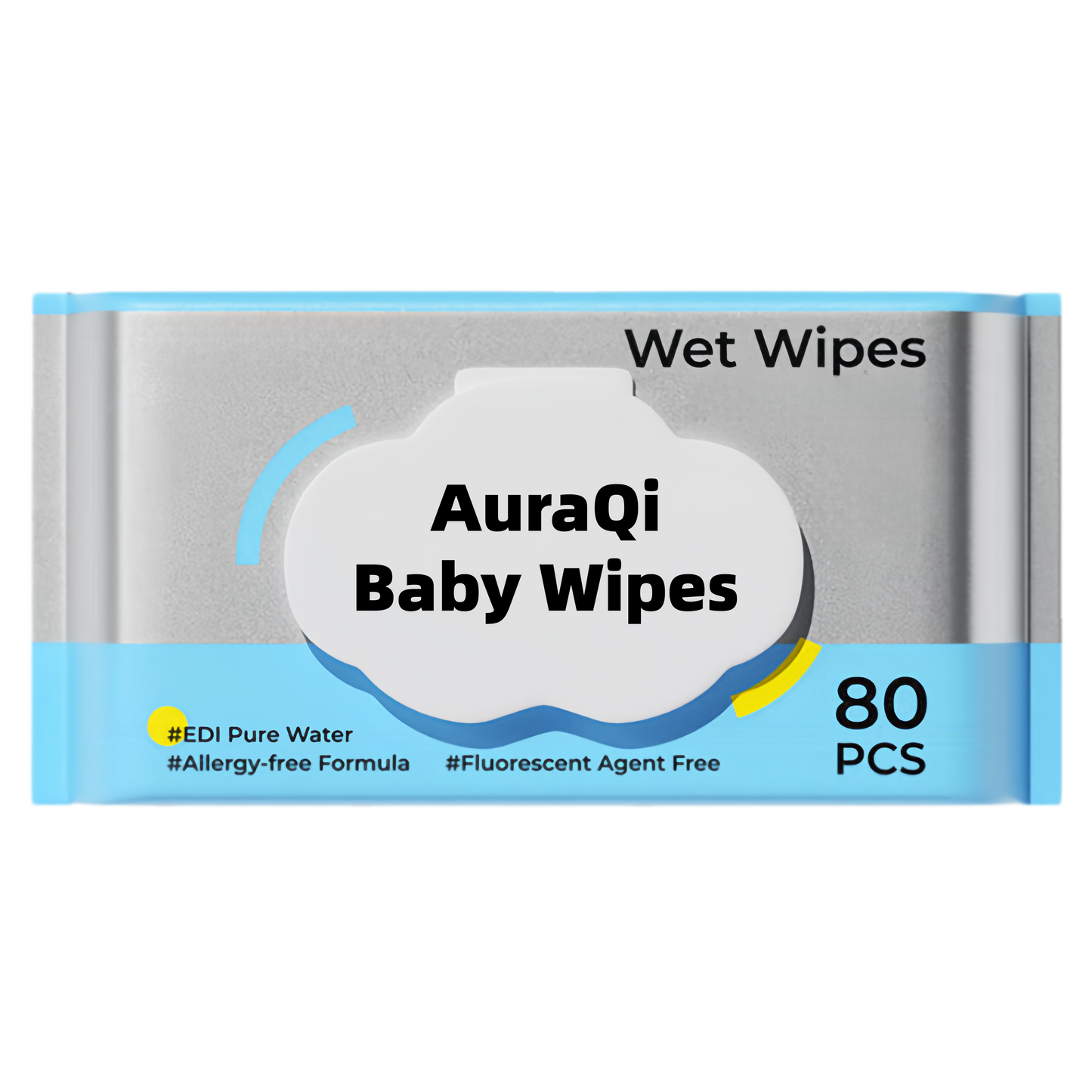 Gentle Baby Wipes — 80 Sheets